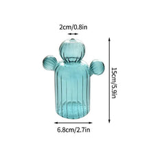 Load image into Gallery viewer, Cactus Glass Vase