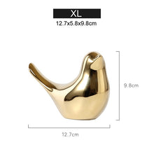 Load image into Gallery viewer, Golden Bird Figurine