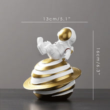 Load image into Gallery viewer, Astronaut on Planet Saturn