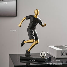 Load image into Gallery viewer, Abstract Football Player Figurine