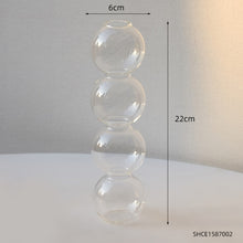 Load image into Gallery viewer, Stacked Sphere Glass Vase