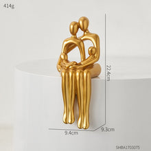 Load image into Gallery viewer, Abstract Golden Family