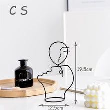 Load image into Gallery viewer, Abstract Face Ornament Decor