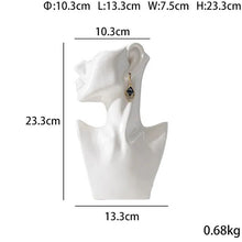 Load image into Gallery viewer, Modern Side Face Ceramic Vase