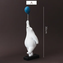Load image into Gallery viewer, Polar Bear With Flying Balloon