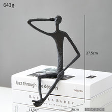 Load image into Gallery viewer, Metal Abstract Figurines