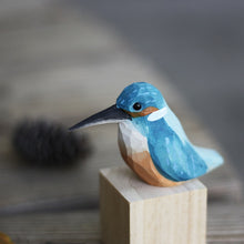 Load image into Gallery viewer, Wooden Bird Figurines
