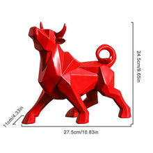 Load image into Gallery viewer, Geometric Raging Bull