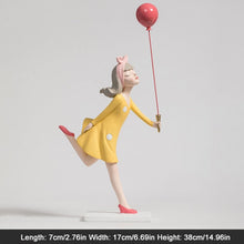 Load image into Gallery viewer, Retro Style Girl With Balloons