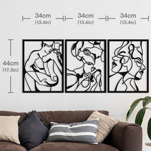 Load image into Gallery viewer, Abstract Wooden Wall Decor