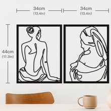 Load image into Gallery viewer, Abstract Wooden Wall Decor