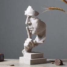 Load image into Gallery viewer, Silence Is Gold Statues