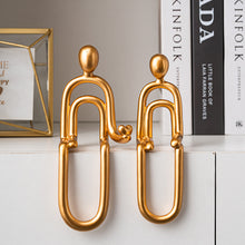 Load image into Gallery viewer, Abstract Paper Clip Decor
