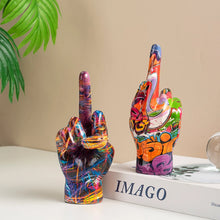 Load image into Gallery viewer, Zero Flocks™ Middle Finger Sculpture
