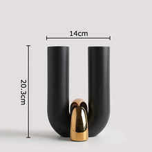 Load image into Gallery viewer, Golden Pause™ Sculptural Vase

