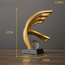Load image into Gallery viewer, Golden Fire Statue
