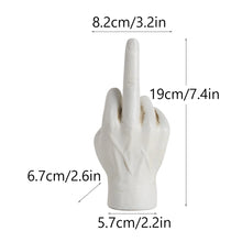 Load image into Gallery viewer, Zero Flocks™ Middle Finger Sculpture
