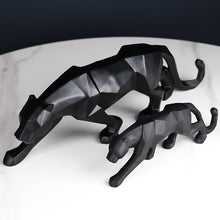 Load image into Gallery viewer, Geometric Black Panther Sculpture
