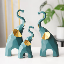 Load image into Gallery viewer, Geometric Elephant Sculpture
