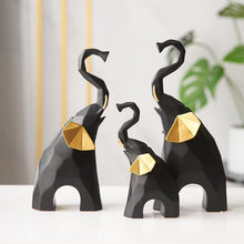 Load image into Gallery viewer, Geometric Elephant Sculpture
