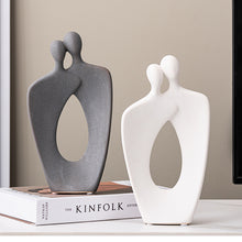 Load image into Gallery viewer, Abstract Ceramic Love Sculpture

