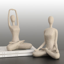 Load image into Gallery viewer, Abstract Yoga Lady Figurines
