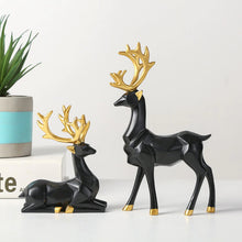 Load image into Gallery viewer, Geometric Reindeer Sculptures
