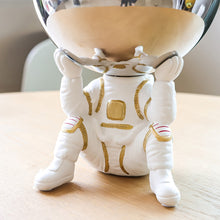 Load image into Gallery viewer, Big Planet Astronaut Sculpture
