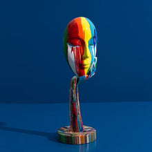 Load image into Gallery viewer, Abstract Painted Mask
