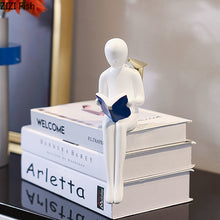 Load image into Gallery viewer, Abstract Bookshelf Statuette
