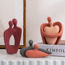 Load image into Gallery viewer, Abstract Ceramic Love Sculpture
