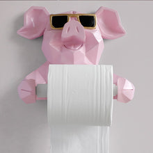 Load image into Gallery viewer, Geometric Animal Toilet Paper Holder
