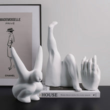 Load image into Gallery viewer, Ceramic Body Art Statue
