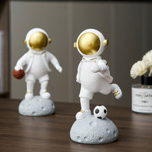 Load image into Gallery viewer, Astronaut Athlete Decor Figurine

