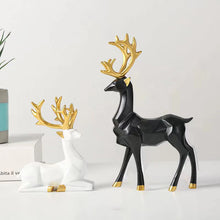 Load image into Gallery viewer, Geometric Reindeer Sculptures
