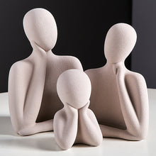 Load image into Gallery viewer, Ceramic Abstract Family of Three
