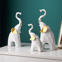 Load image into Gallery viewer, Geometric Elephant Sculpture
