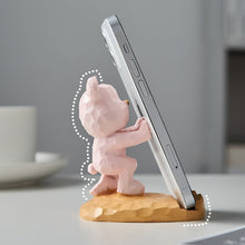 Load image into Gallery viewer, Geometric Bear Phone Holder
