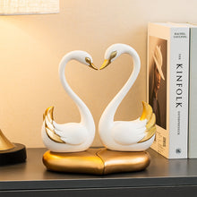 Load image into Gallery viewer, Love Swans Decorative Figurine
