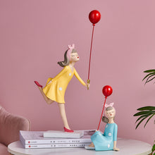 Load image into Gallery viewer, Balloon Girl Wall Decor
