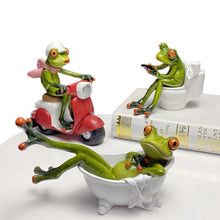 Load image into Gallery viewer, Leggy Frog Figurines
