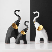 Load image into Gallery viewer, Geometric Elephant Sculpture
