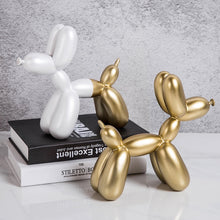Load image into Gallery viewer, White Gold Ballon Dog
