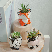 Load image into Gallery viewer, Cartoon Animal Planters
