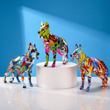 Load image into Gallery viewer, Graffiti Dog Statuette
