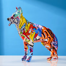 Load image into Gallery viewer, Graffiti Dog Statuette
