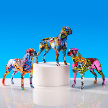 Load image into Gallery viewer, Graffiti Dog Statuette
