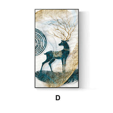 Load image into Gallery viewer, Modern Golden Foil Deer
