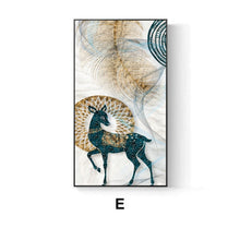 Load image into Gallery viewer, Modern Golden Foil Deer
