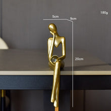 Load image into Gallery viewer, Abstract Thinker Decor
